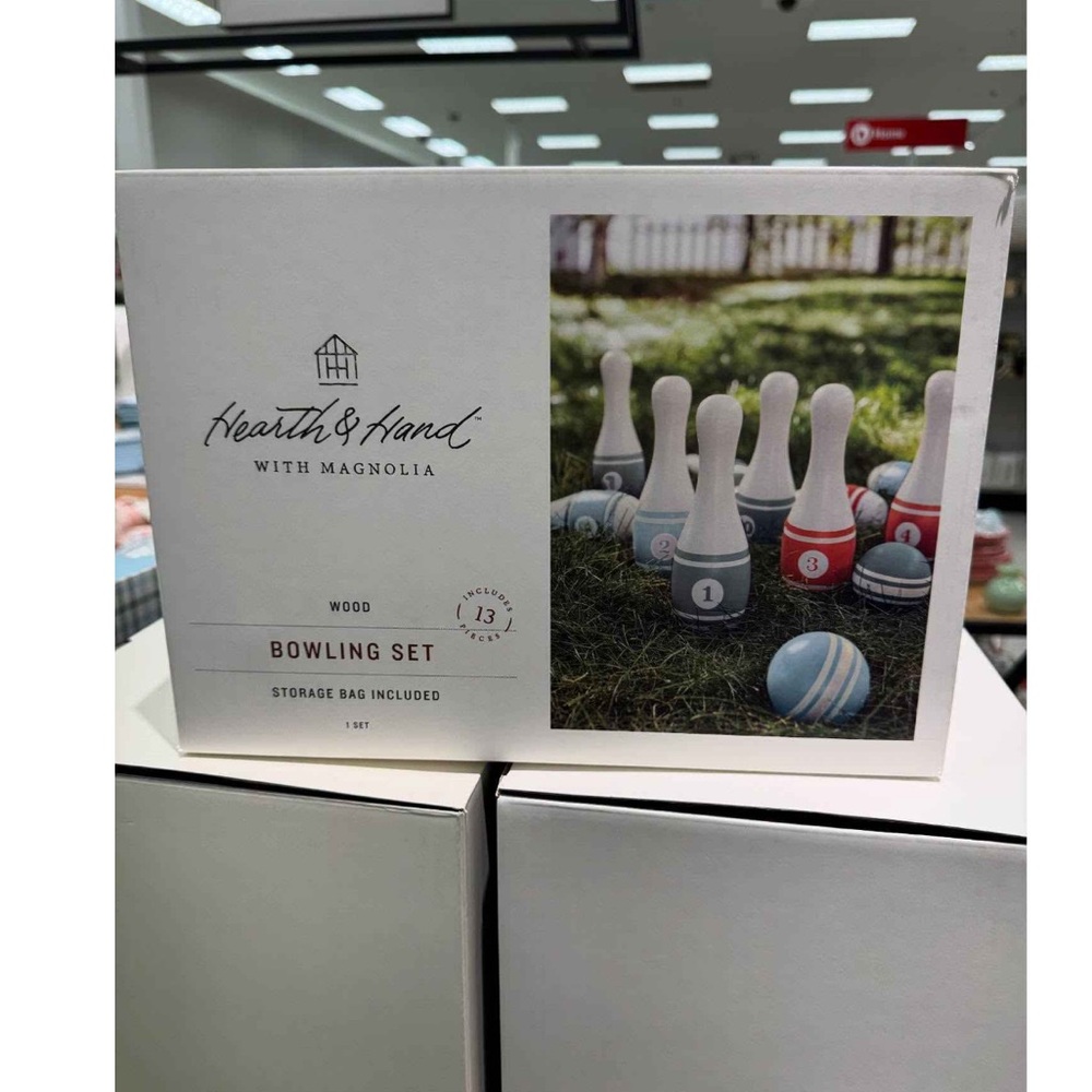 Hearth & Hand Colorful Bowling Set